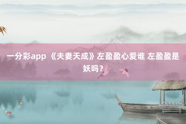 一分彩app 《夫妻天成》左盈盈心爱谁 左盈盈是妖吗？