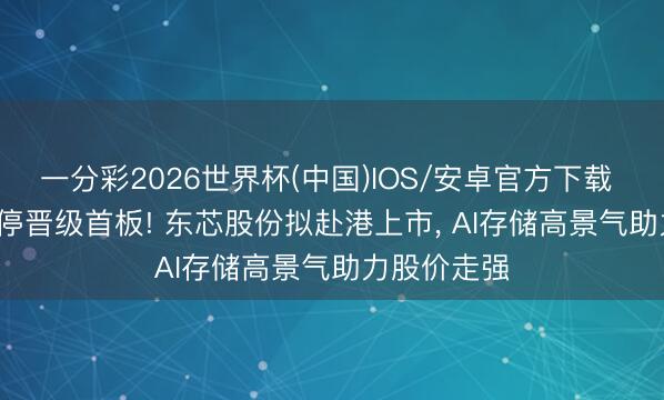 一分彩2026世界杯(中国)IOS/安卓官方下载 20.00%涨停晋级首板! 东芯股份拟赴港上市， AI存储高景气助力股价走强