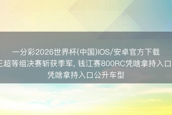 一分彩2026世界杯(中国)IOS/安卓官方下载 甬者为王超等组决赛斩获季军， 钱江赛800RC凭啥拿持入口公升车型